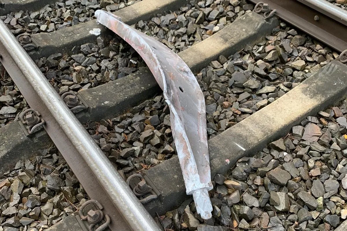 Rostock – Zwangshalt für IC kurz hinter dem Bahnhof Laage