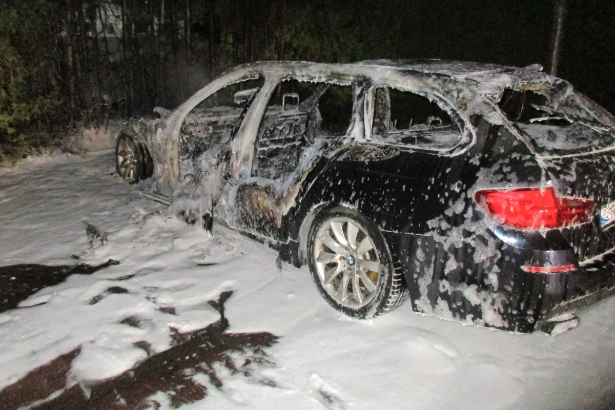 Overath – Auto brennt lichterloh – Vorsätzliche Brandstiftung?