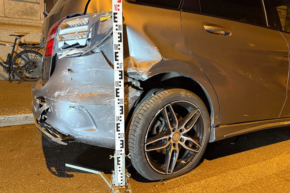 Autofahrer fährt betrunken durch Basel und kollidiert mehrmals