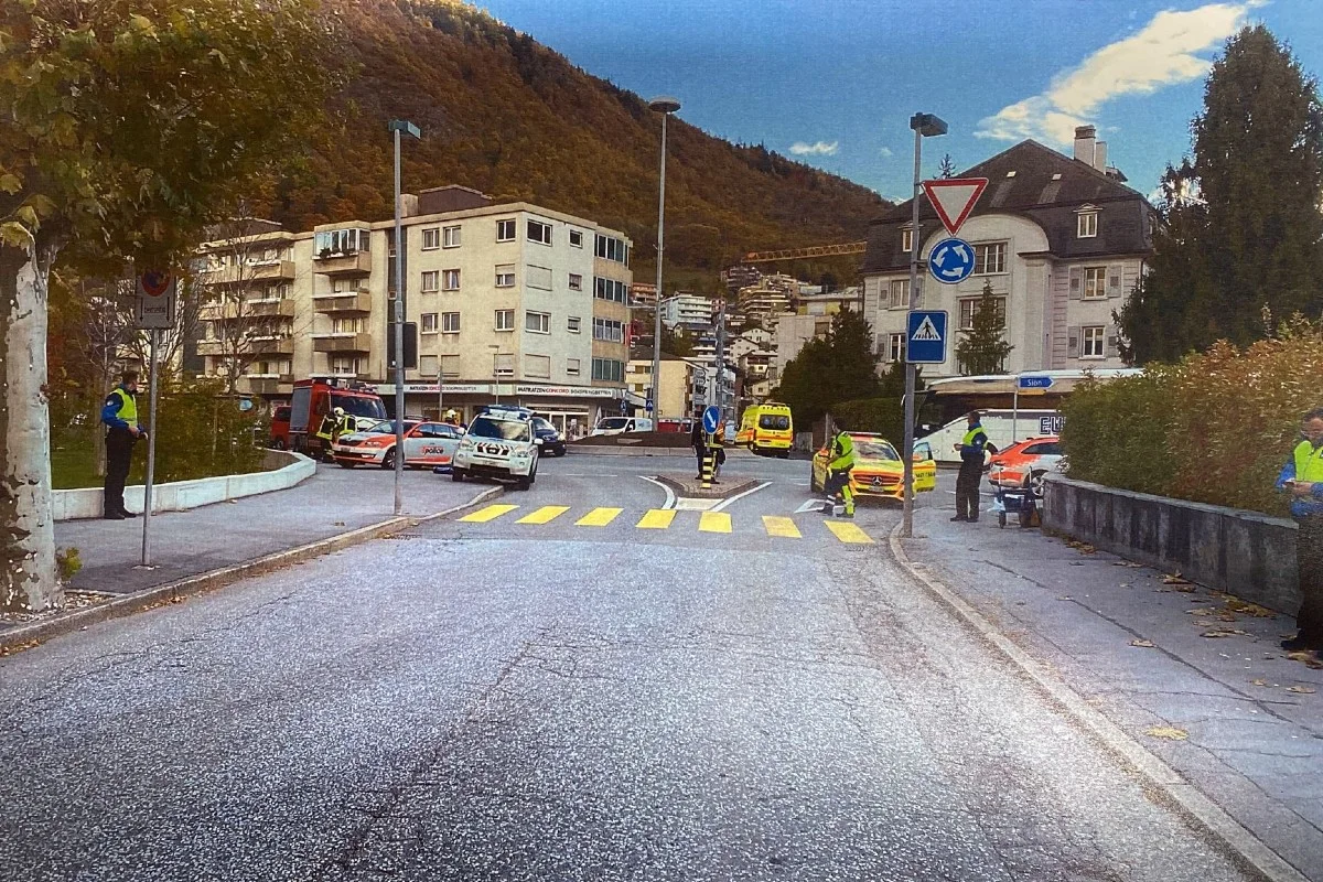 Visp VS - Tödlicher Unfall am Fussgängerstreifen