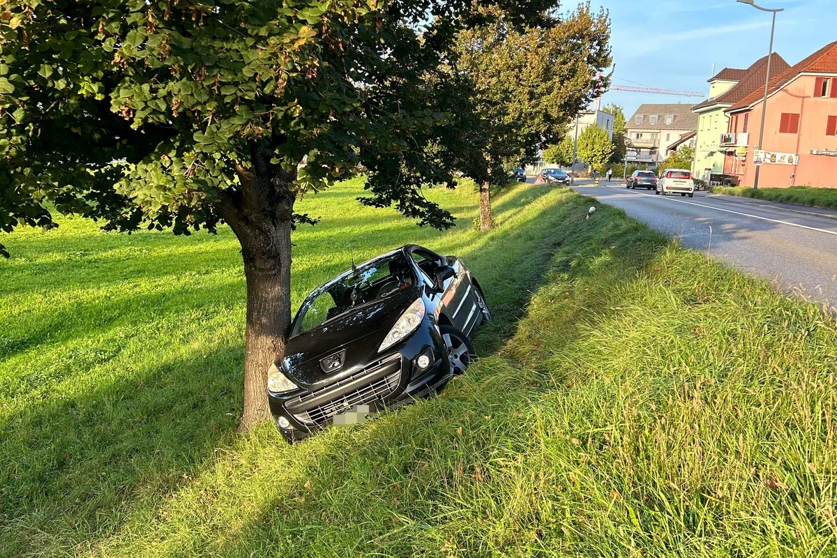 Windisch AG - Stark alkoholisiert Unfall verursacht 