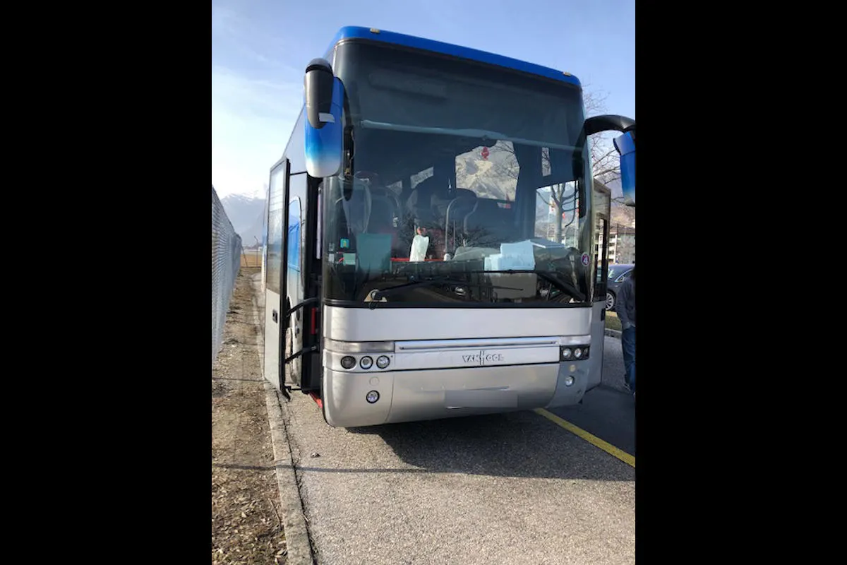 Sion VS - Reisebuslenker begeht mehrere Verstösse
