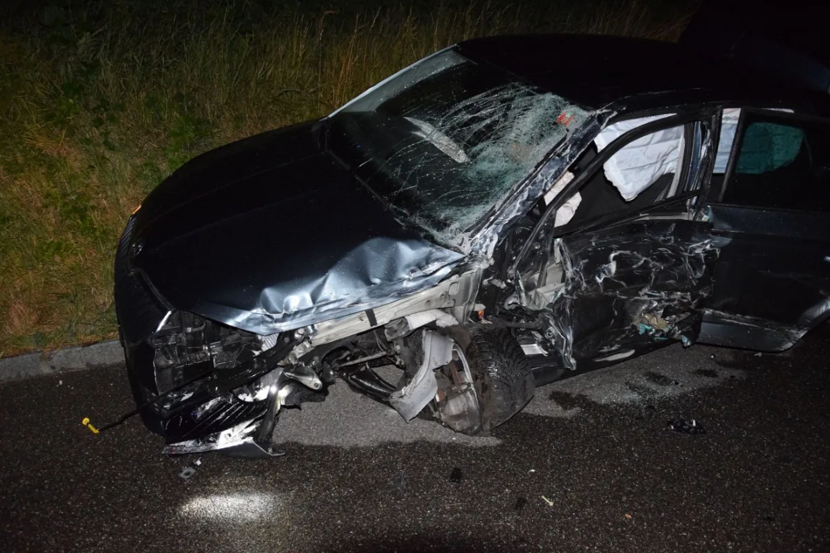 Horrocrash in Ramiswil SO - Autofahrer gerät auf die Gegenfahrbahn - Frontaler Zusammenstoss mit Lieferwagen!