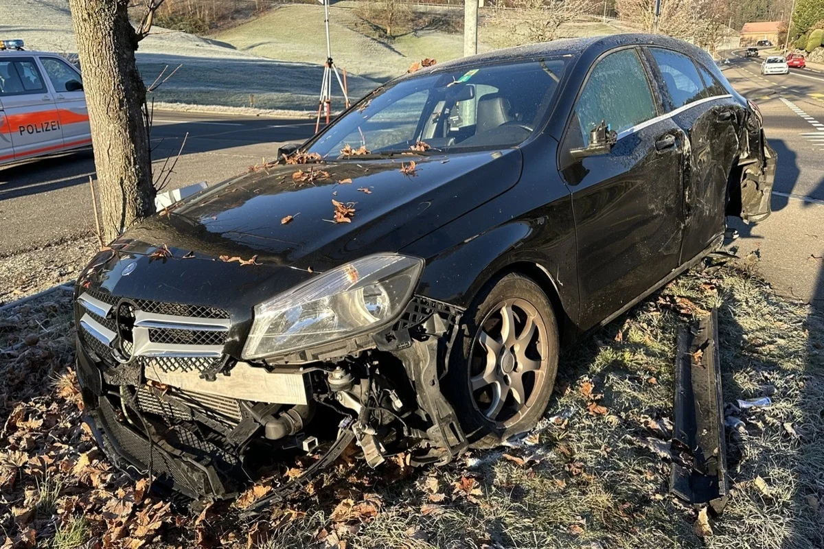 Appenzeller Hinterland – Mehrere Verkehrsunfälle und viel Sachschaden