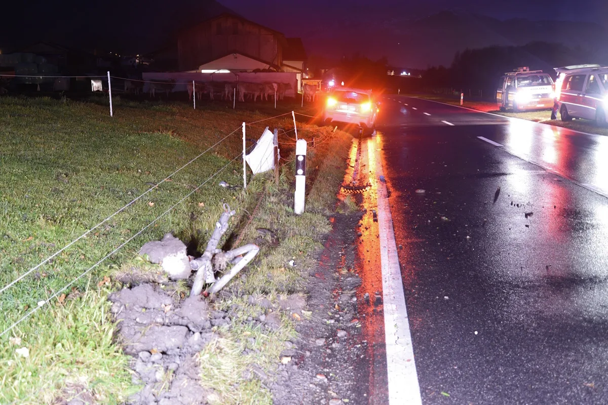 Trimmis GR – Selbstunfall durch Alkohol und Ablenkung