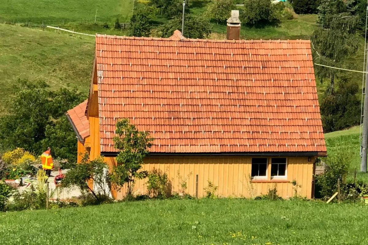 Teufen AR - Brand in Einfamilienhaus