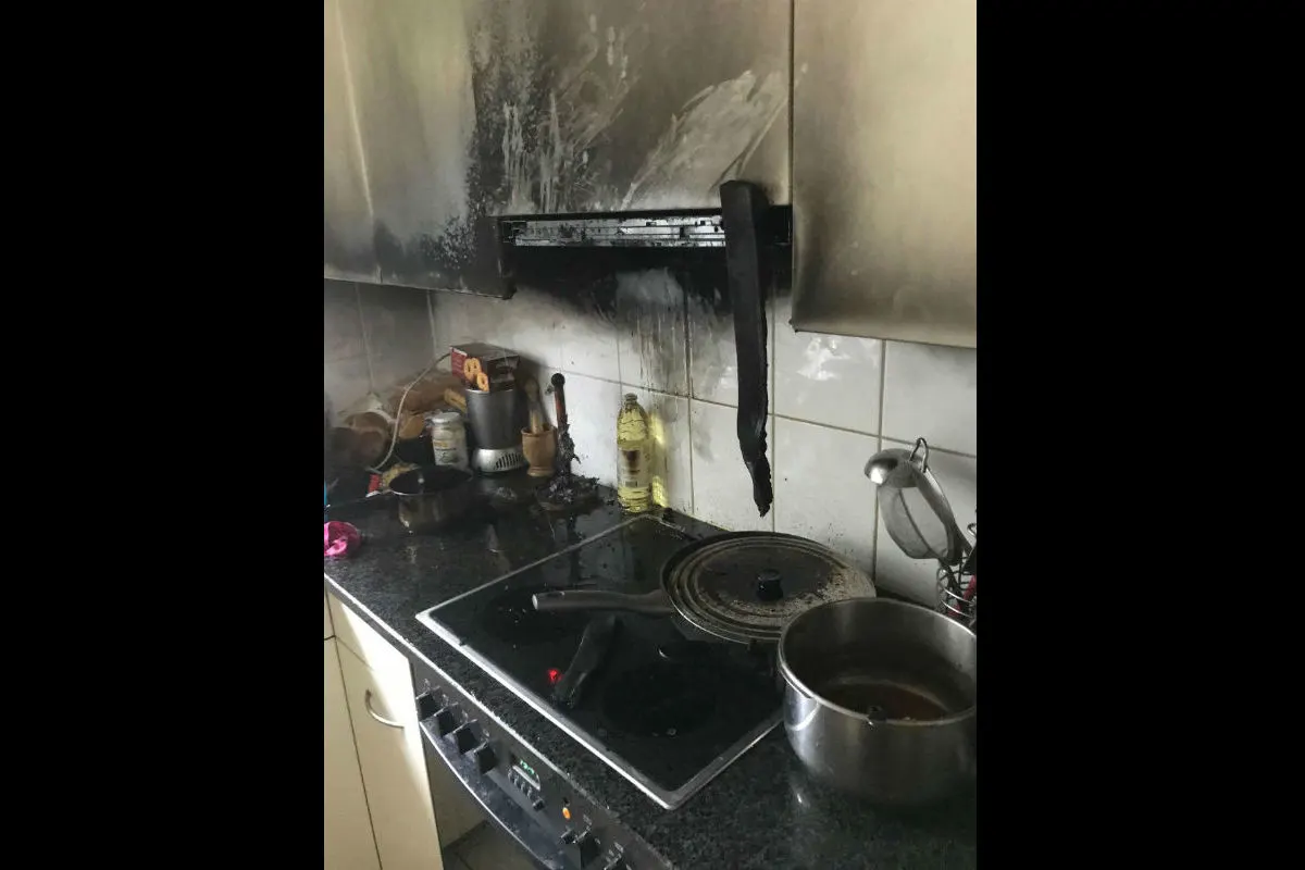Pratteln BL - Brand in der Küche