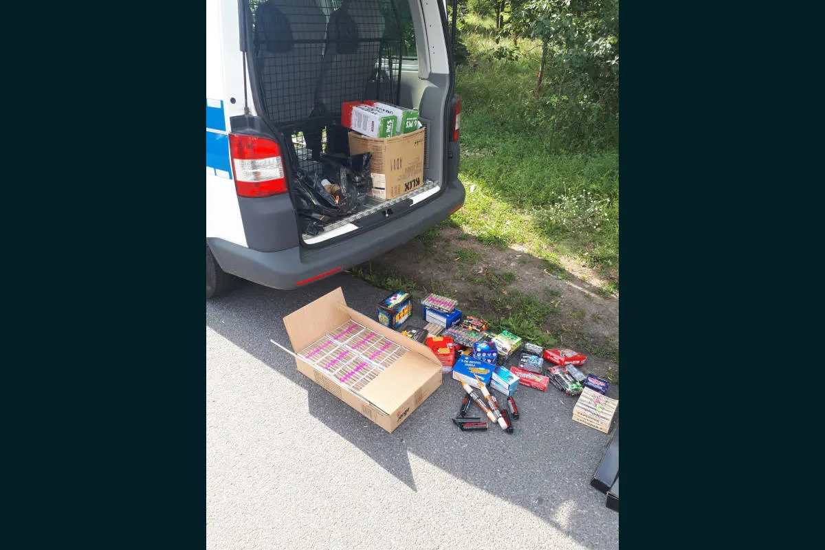 Bundespolizei stellt illegale Böller sicher
