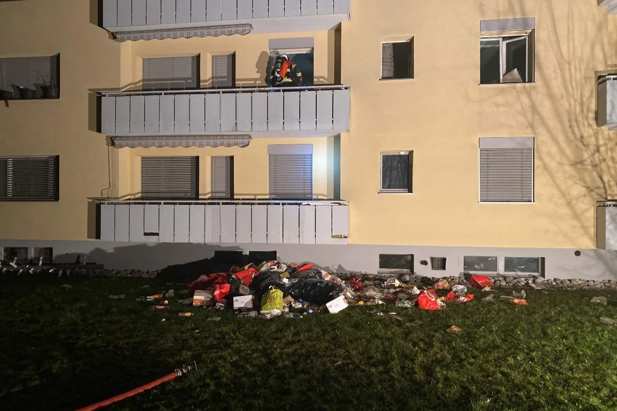 Gontenschwil AG - Küchenbrand verläuft glimpflich