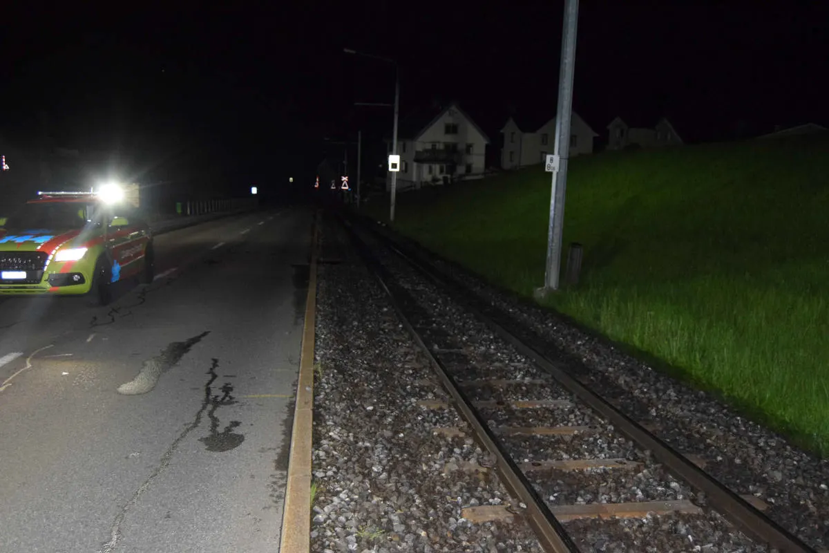 Speicher AR – Betrunkener stürzt mit E-Bike