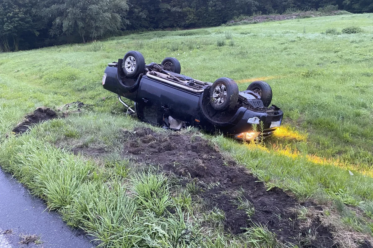 Autobahn 29 NI - Wegen zu hoher Geschwindigkeit verunfallt 