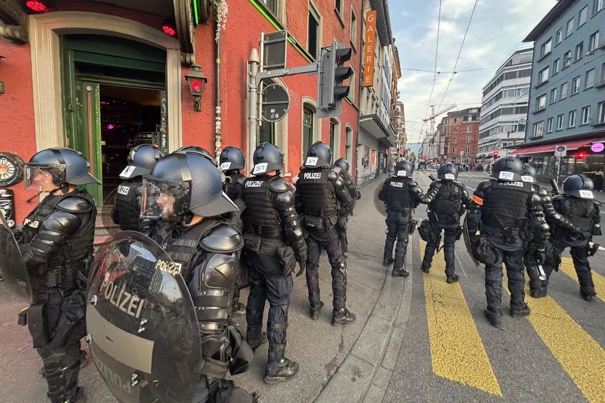Demo in Zürich – Ausschreitungen bei Pro-Palästina-Kundgebung