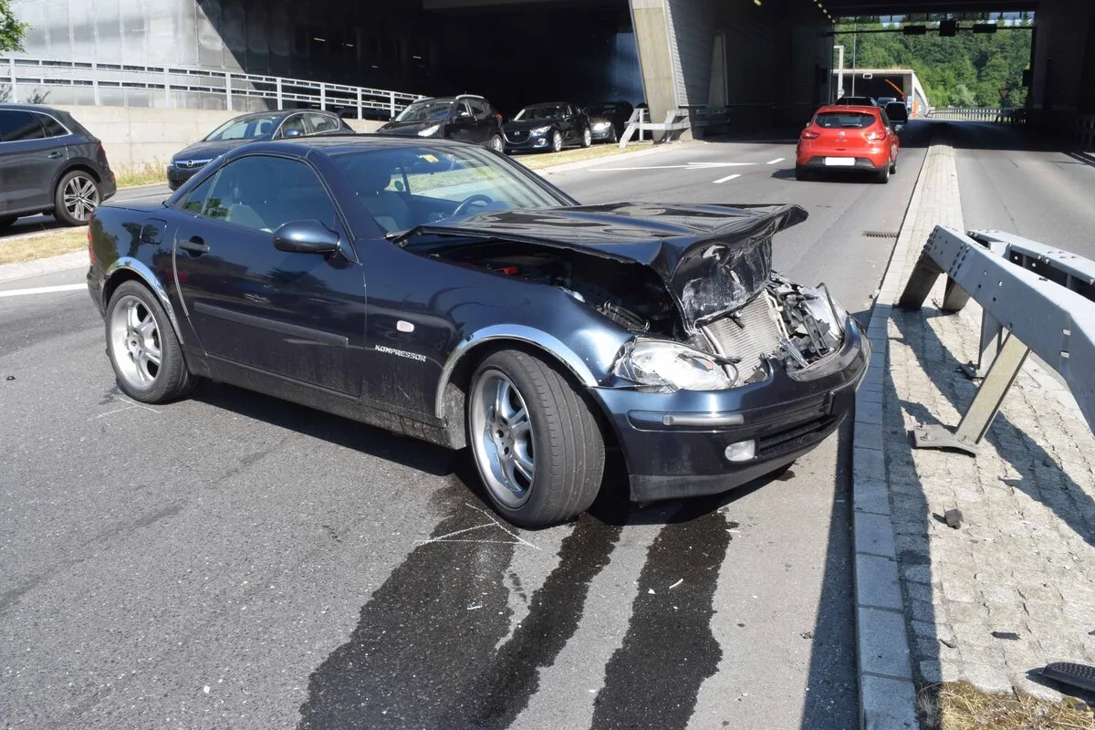 Unfall heute in Dierikon LU - Hoher Sachschaden nach Kollision