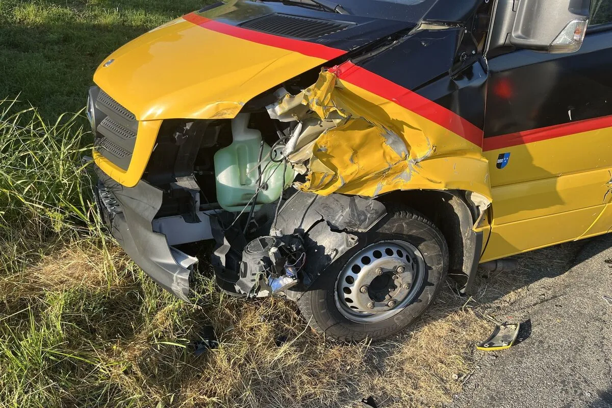 Unfall heute in Kleinlützel SO – Eine Person erheblich verletzt