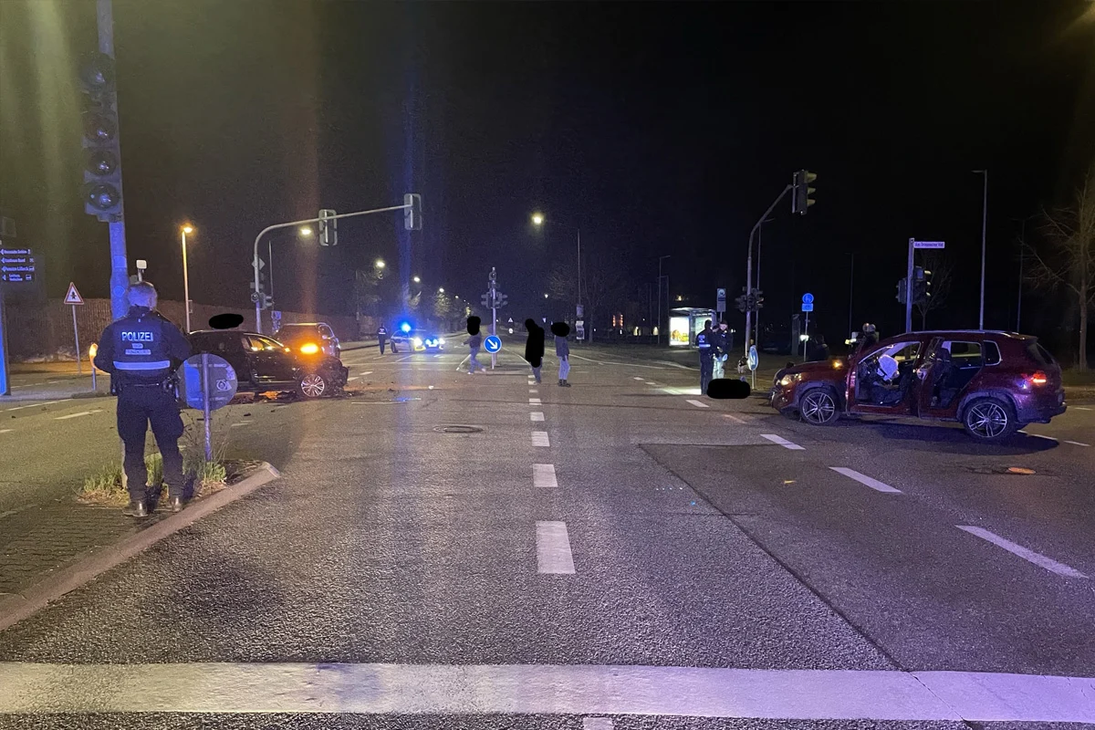 Trier – Fünf Verletzte nach Unfall an Kreuzung
