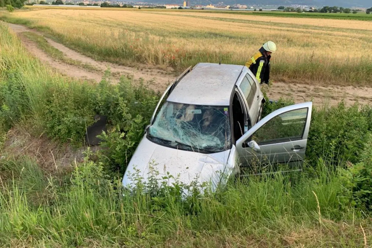 A65 Neustadt – Von der Fahrbahn abgekommen