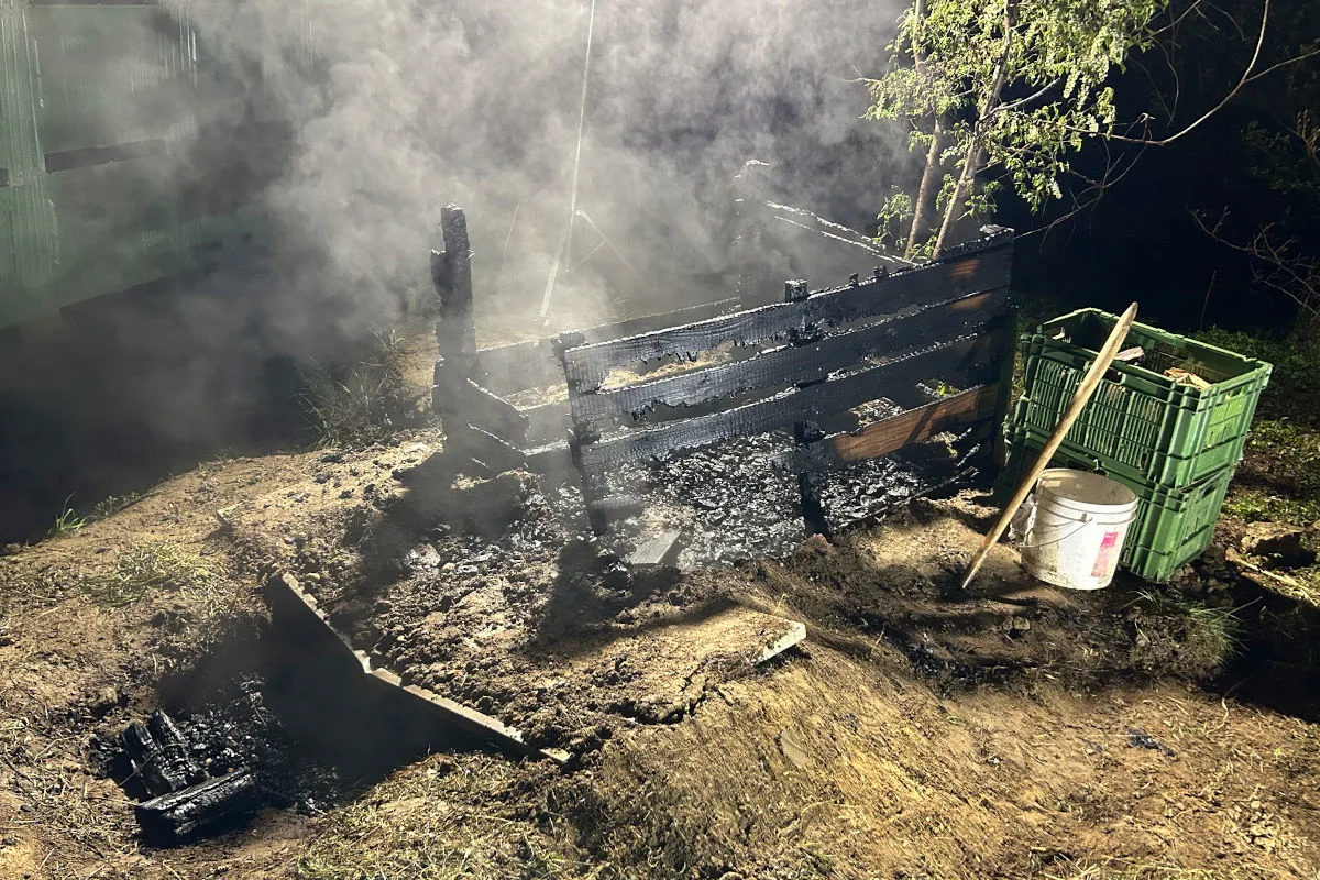 Brand in Stettfurt TG – Erdofen fängt Feuer
