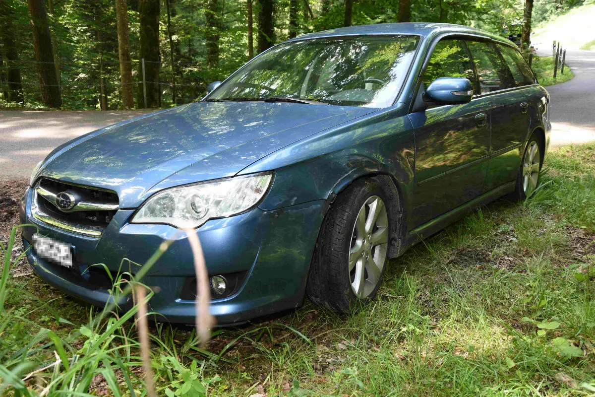 Hoffeld SG - Streifkollision – ein Führerschein eingezogen