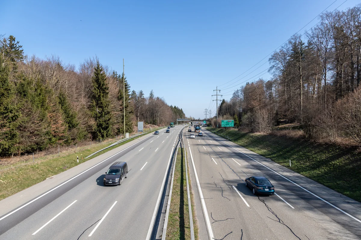 Wankdorf – Kirchberg BE – Deckbelagsarbeiten auf der Autobahn