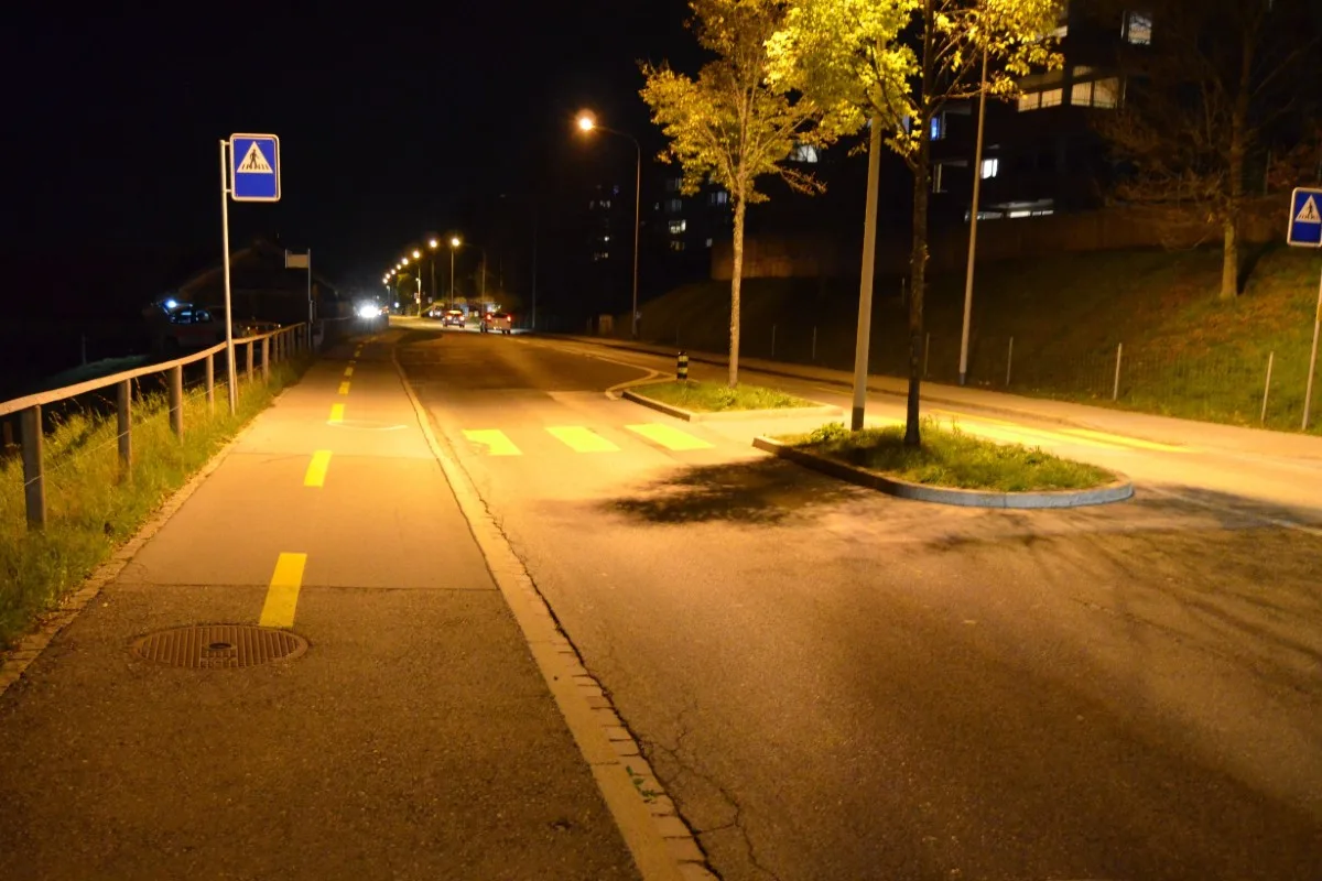 Verkehrsunfall in Herisau AR - Unfall zwischen Fussgänger und Fahrrad