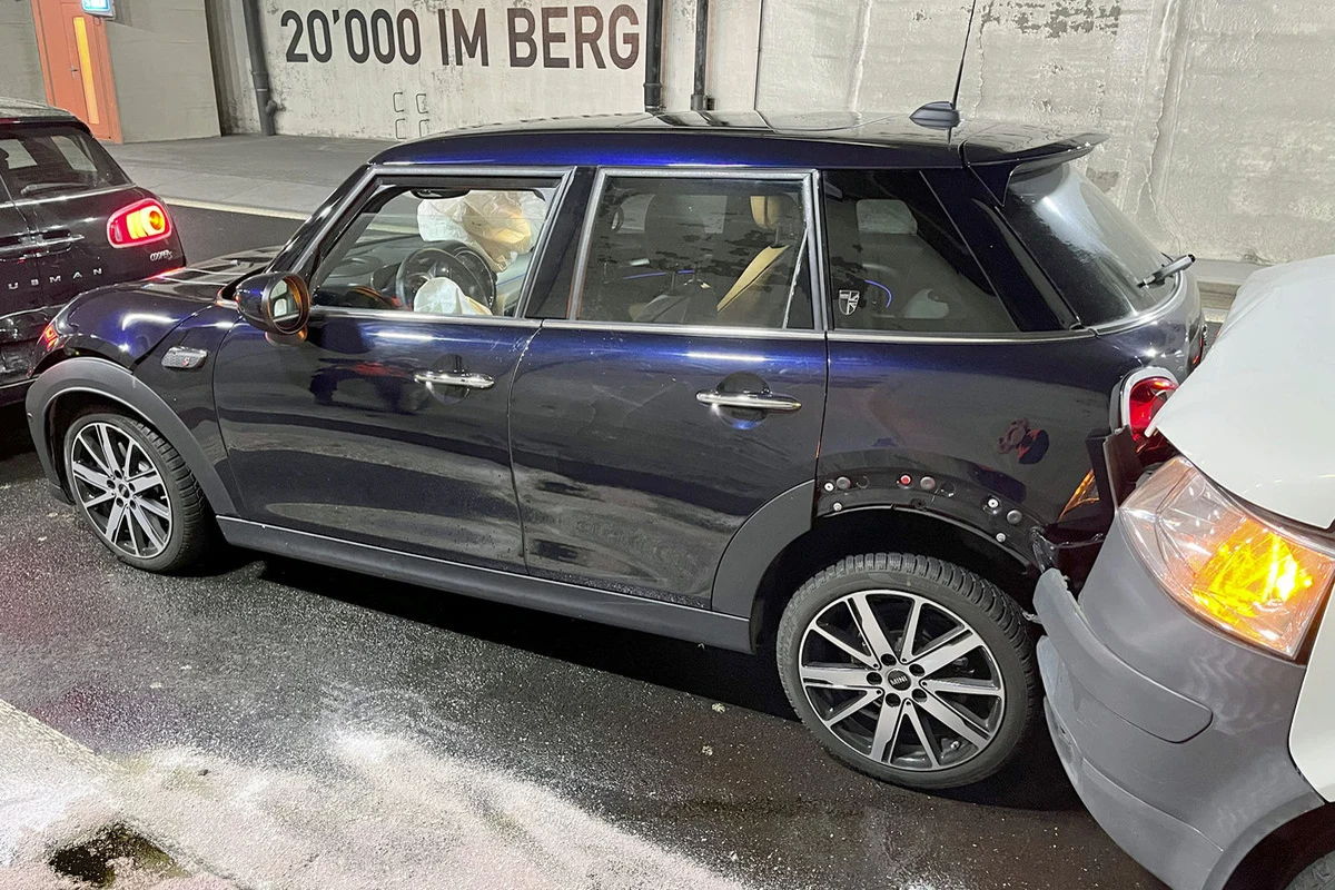 Stadt Luzern - Grosser Rückstau nach Auffahrkollision