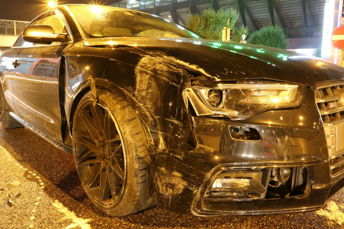 St. Gallen SG - Autos miteinander kollidiert