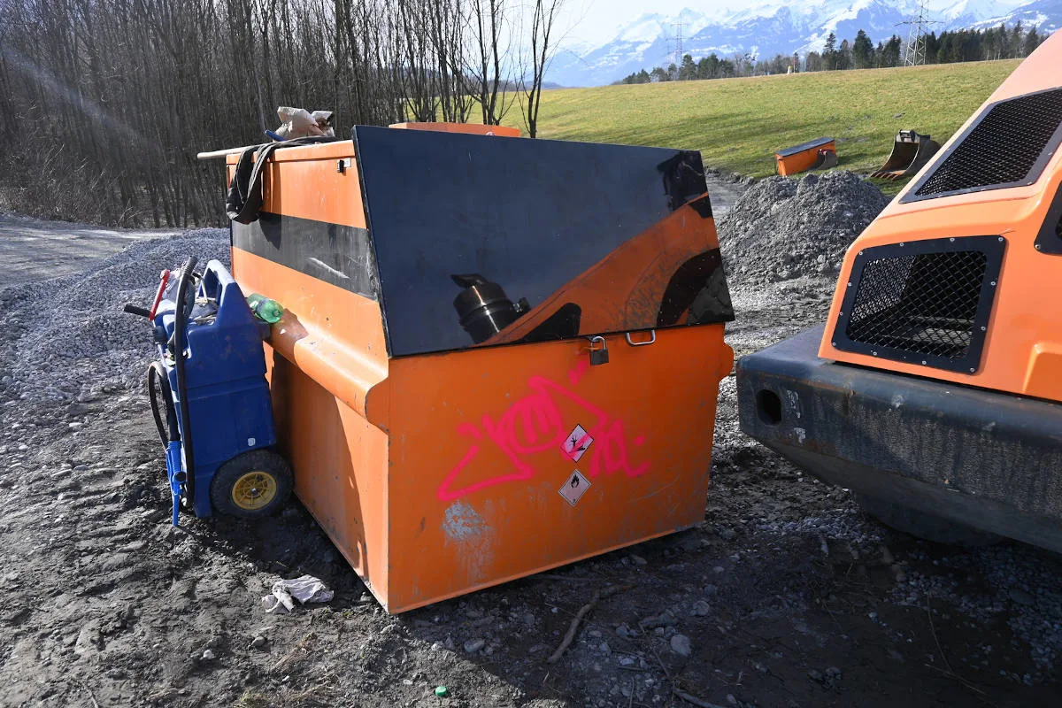 Ruggell – Sachbeschädigung bei Baustelle