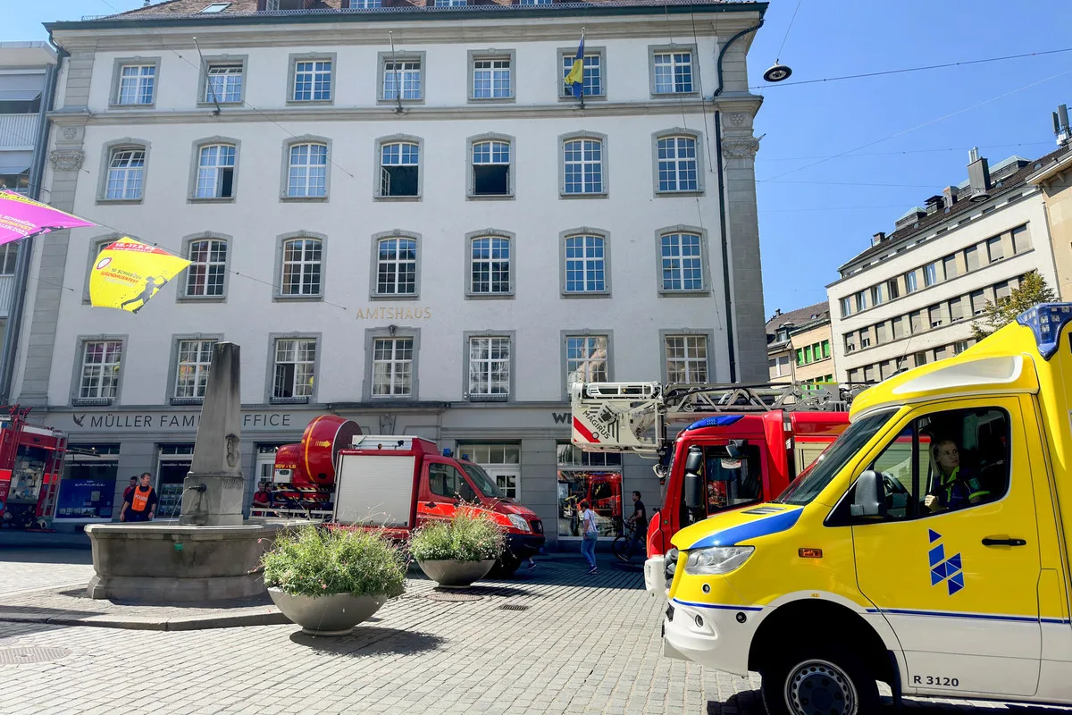 St.Gallen - Brand eines E-Bike Akkus