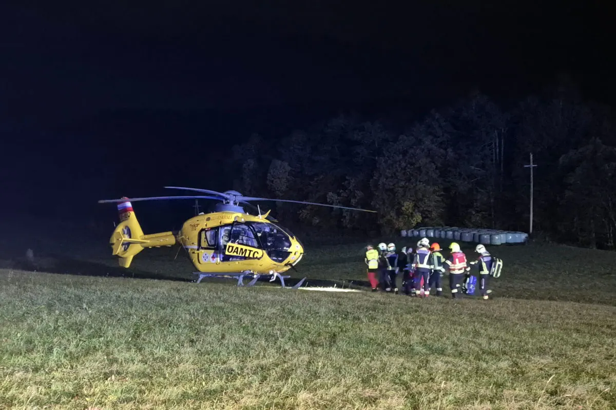 Dreistetten NÖ – Fünf Verletzte bei schwerem Unfall