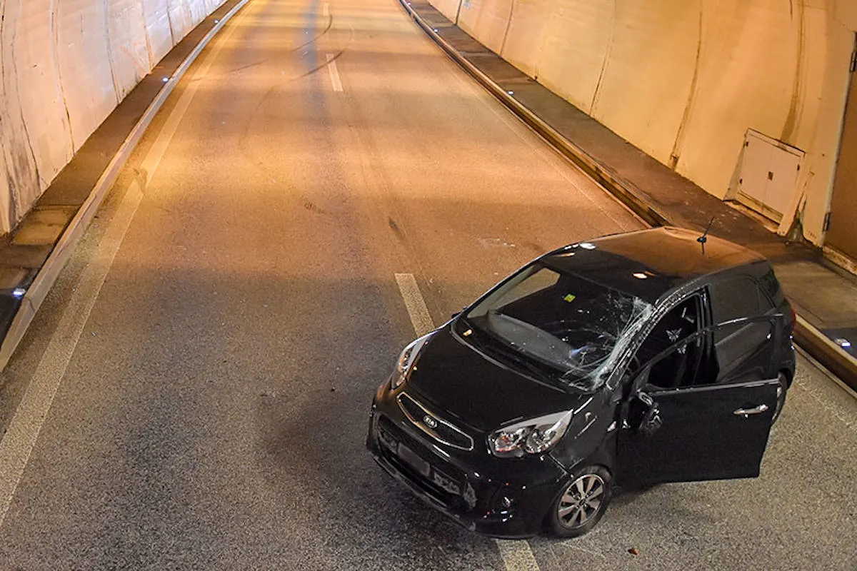 Hergiswil NW – Unfall mit verletzter Person im Kirchenwaldtunnel