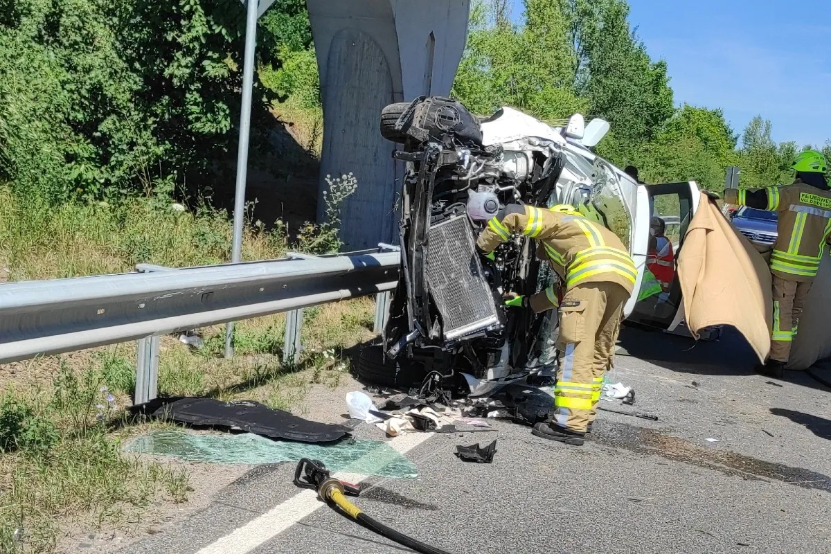 Deidesheim - Schwerer Verkehrsunfall auf B 271 Personenschaden