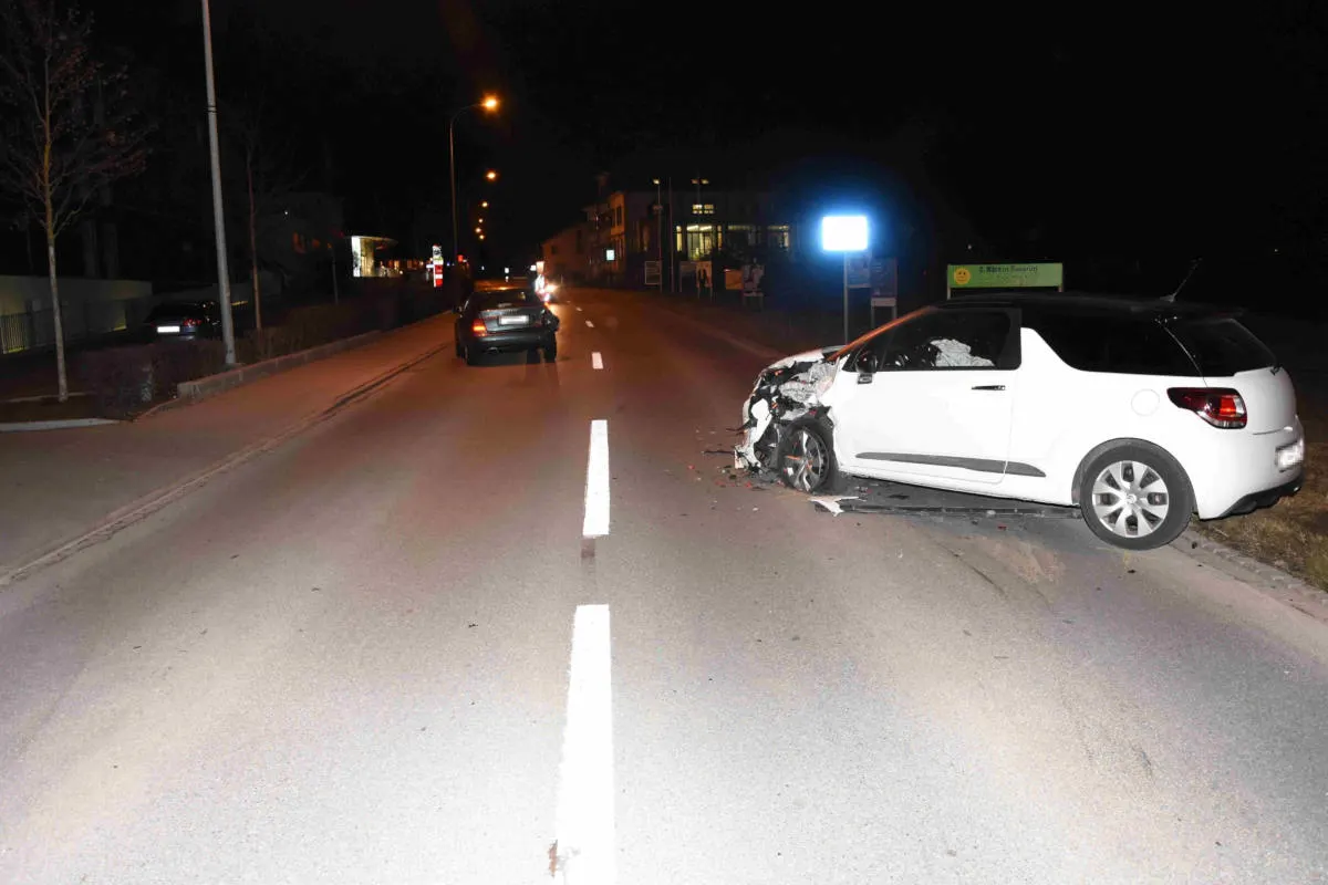 Rossrüti SG - Auffahrkollision