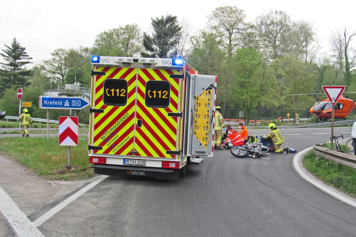 Ratingen-Lintorf – Zweiter Toter in der Motorradsaison