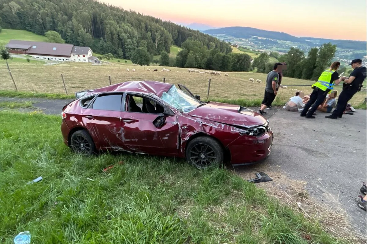 Unfall in Zetzwil AG - Führerschein nach nur zwei Wochen weg
