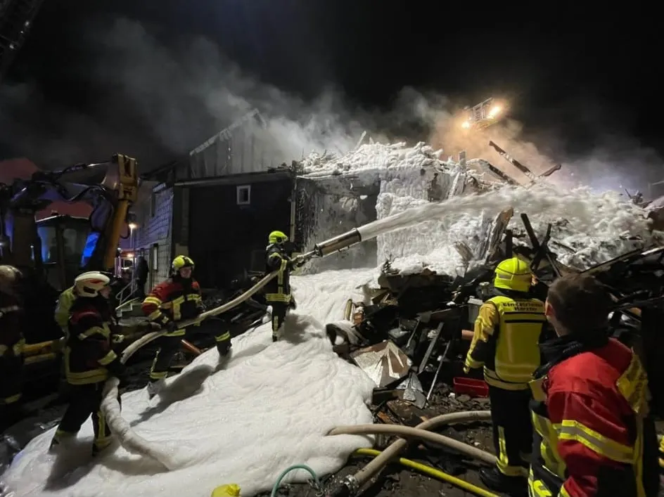 Ilfeld – Wohnhaus in Flammen