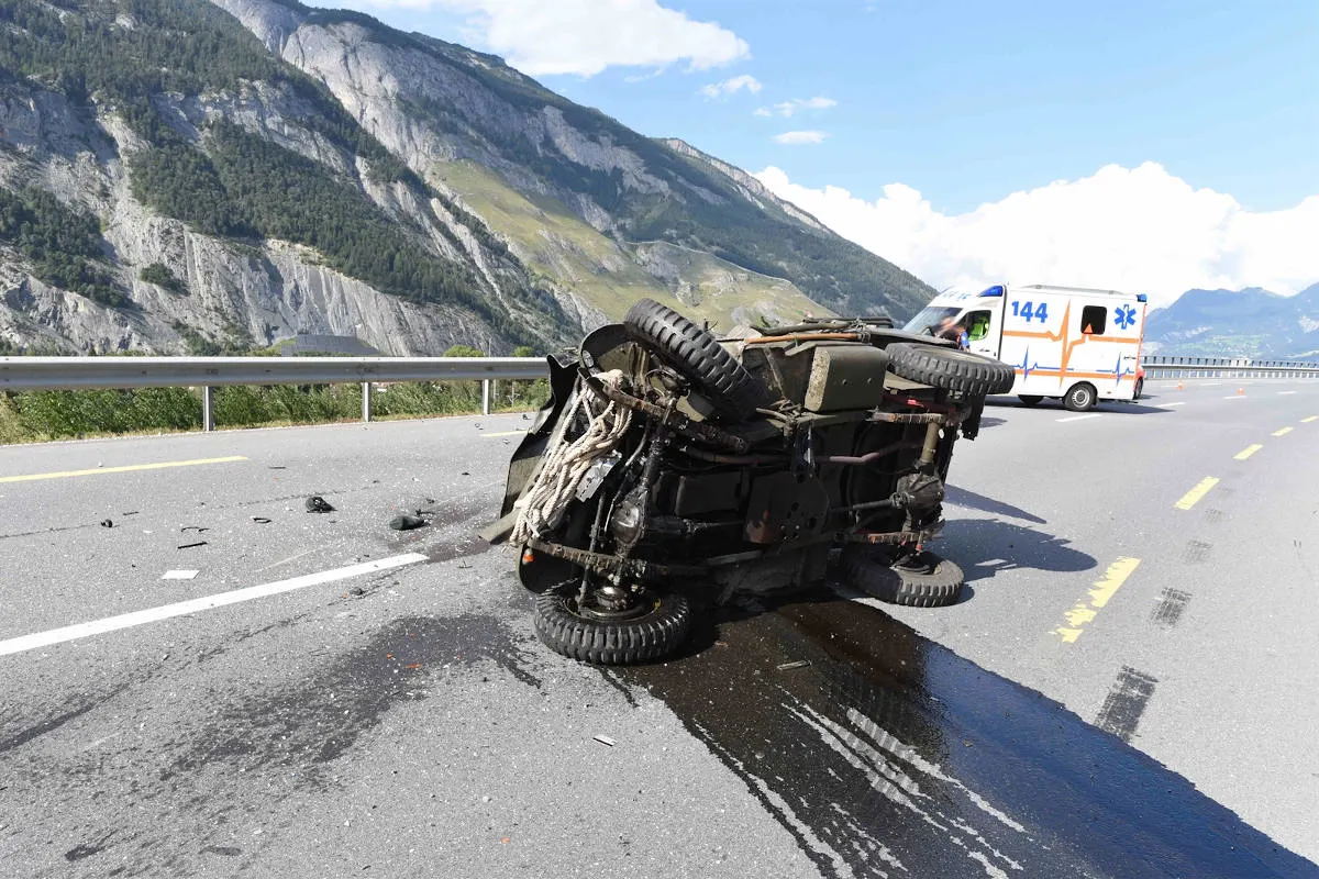 Domat/Ems GR – Verkehrsunfall fordert ein Todesopfer