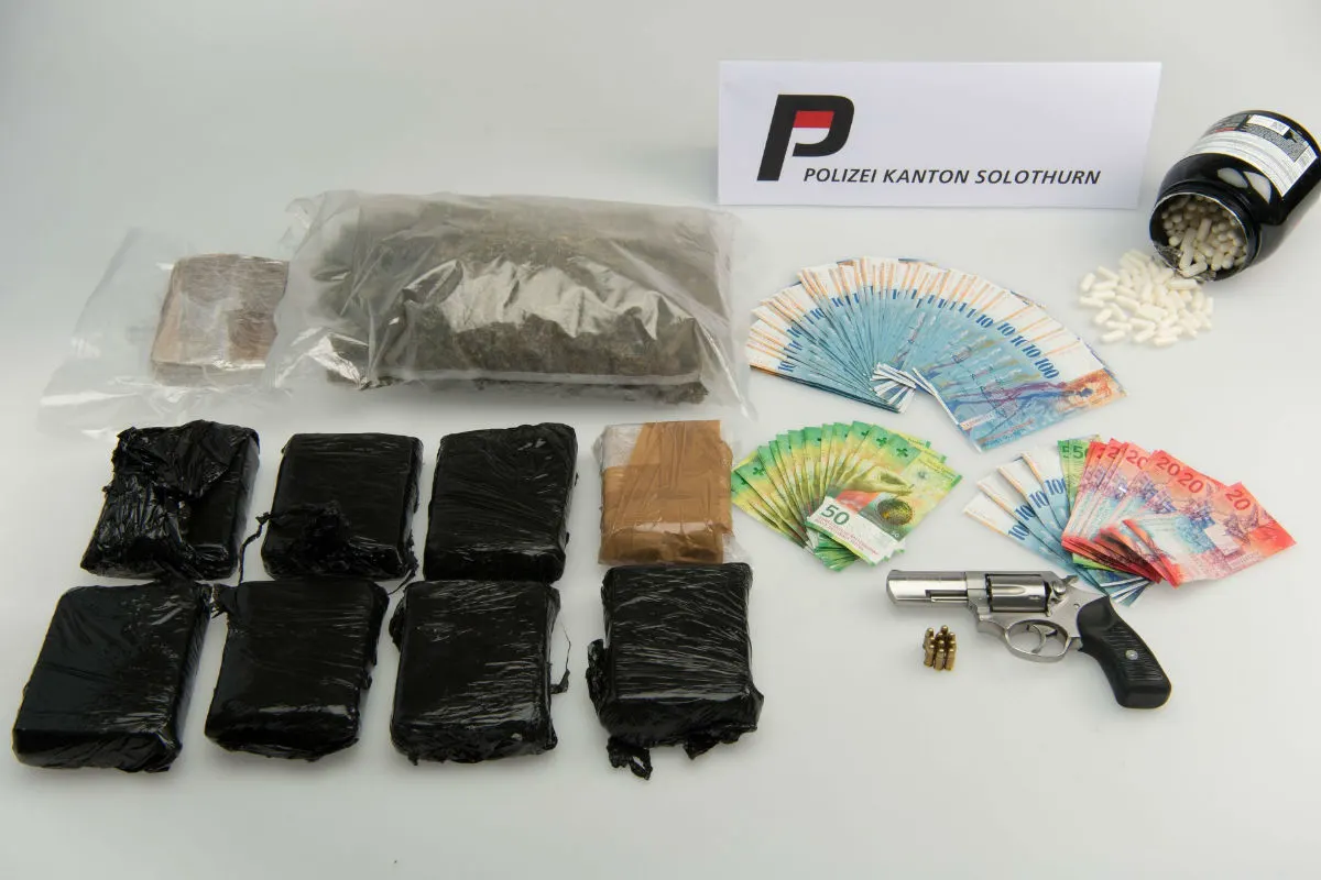 Grenchen SO - Mutmasslicher Drogendealer verhaftet