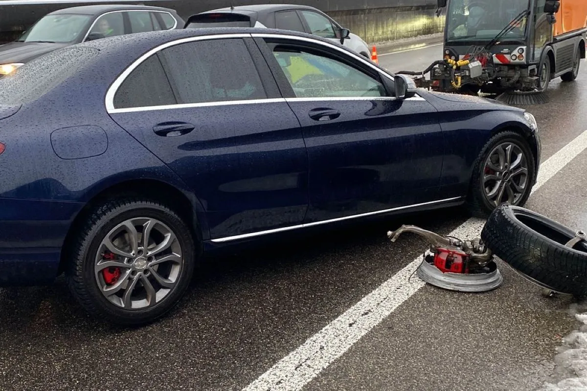Solothurn - Unfall führt zu Verkehrsbehinderungen 