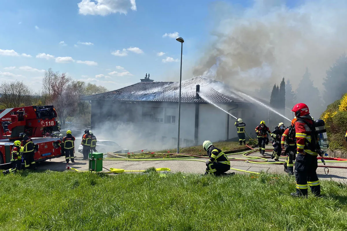 (Nachtrag) Wiedlisbach BE – Einfamilienhaus nach Brand unbewohnbar