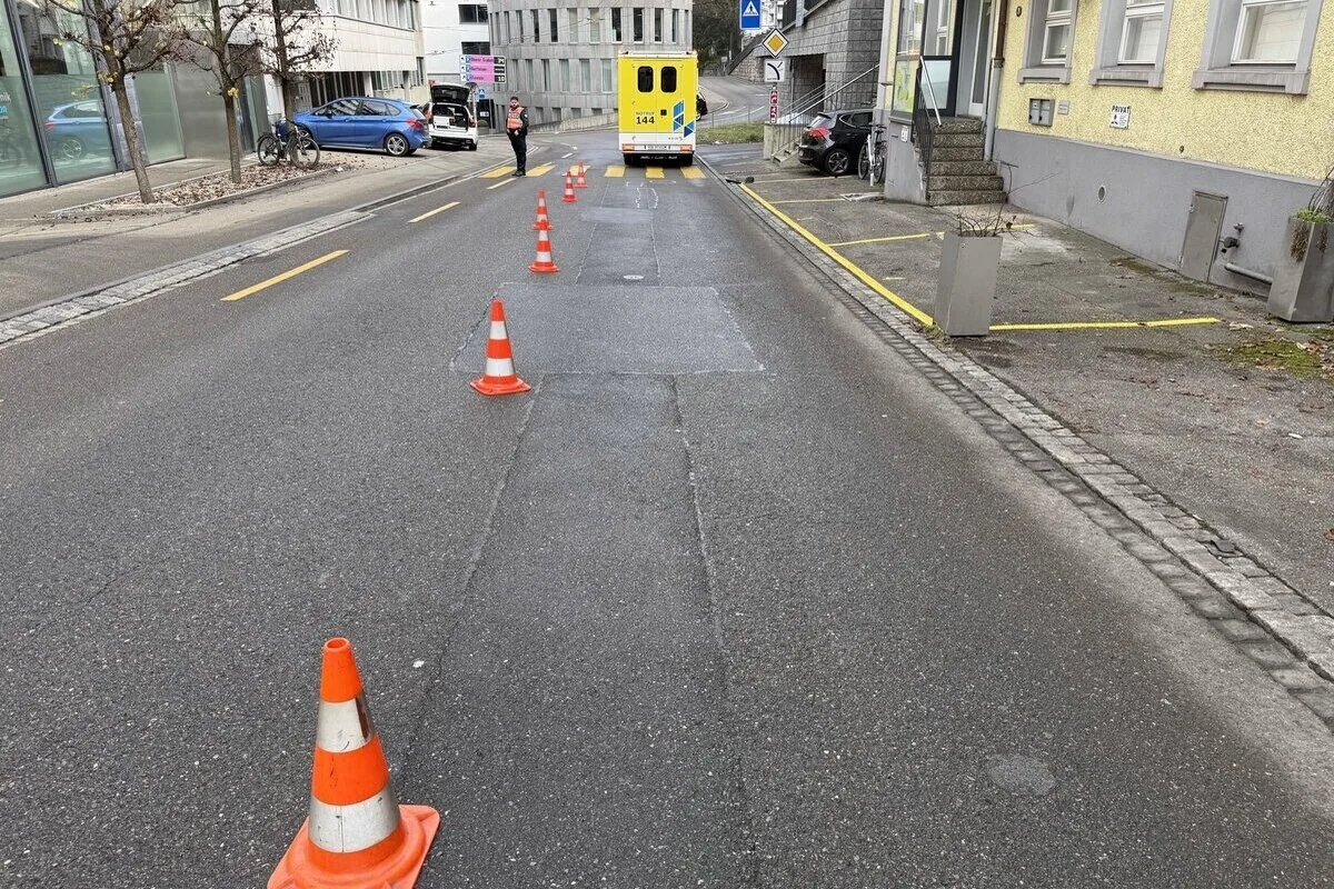 St.Gallen – Selbstunfälle mit Velo und E-Bike