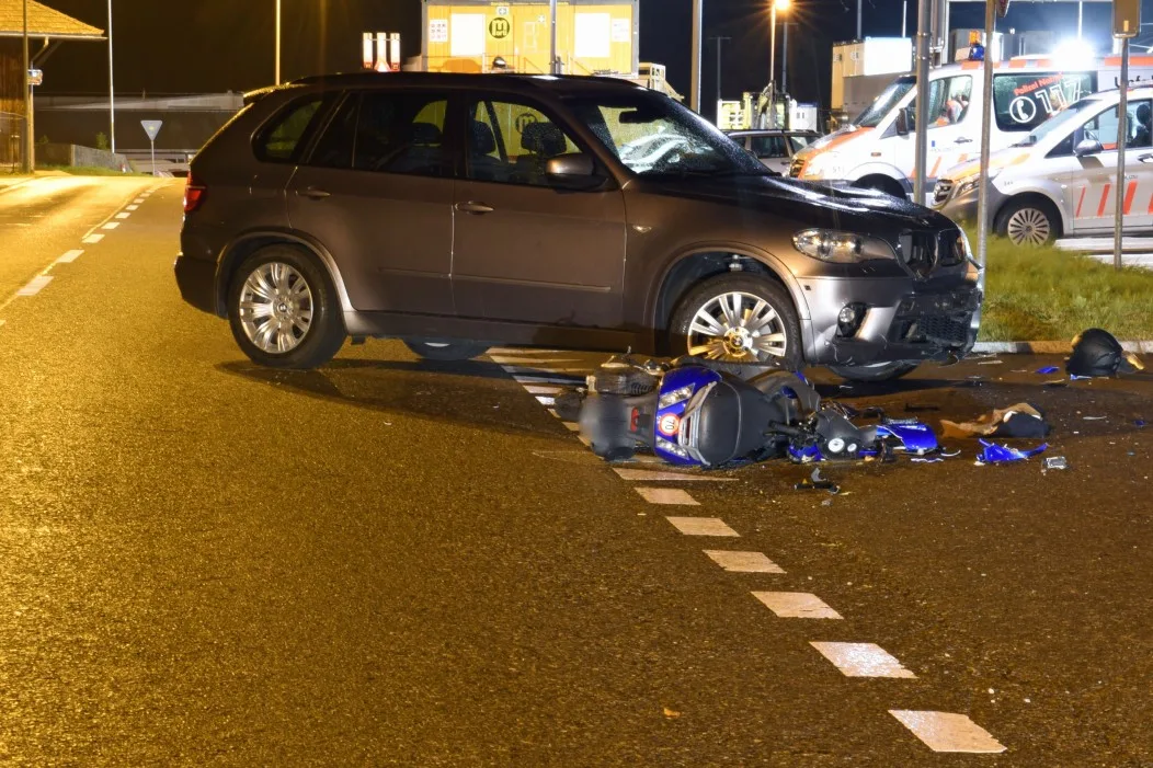 Kollision in Wolhusen LU - Motorradfahrer gestern bei Unfall erheblich verletzt