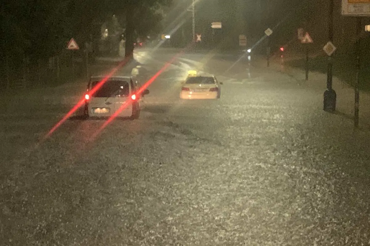 Essen - Starkregen und Gewitter
