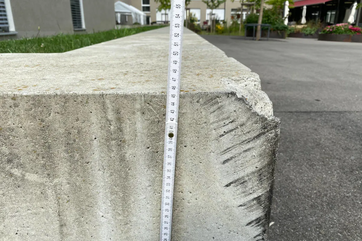 Lenzburg AG – Im Ausnahmezustand Selbstunfall verursacht