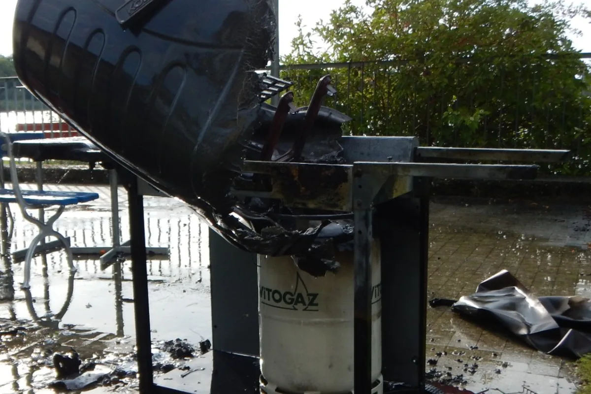 Münsterlingen TG - Brand von Grill endet glimpflich