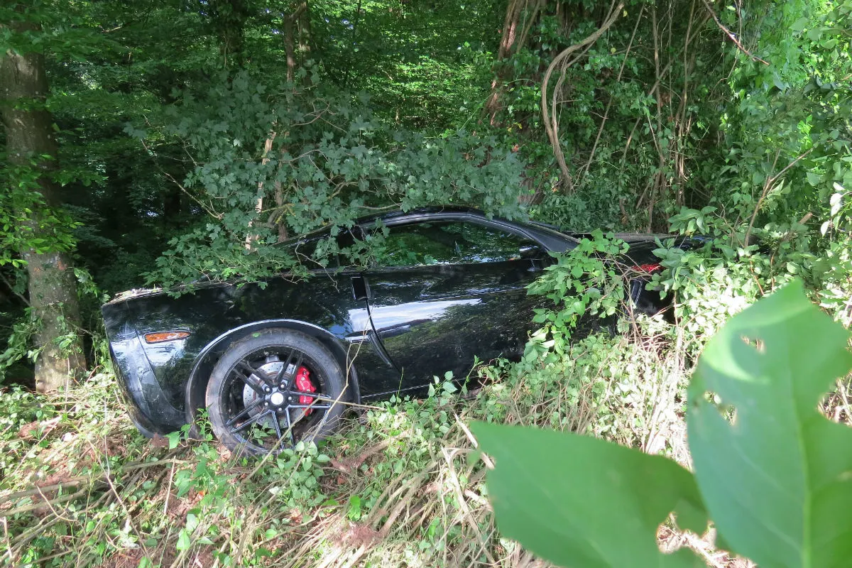 Rümikon AG - Auto prallt in Baum