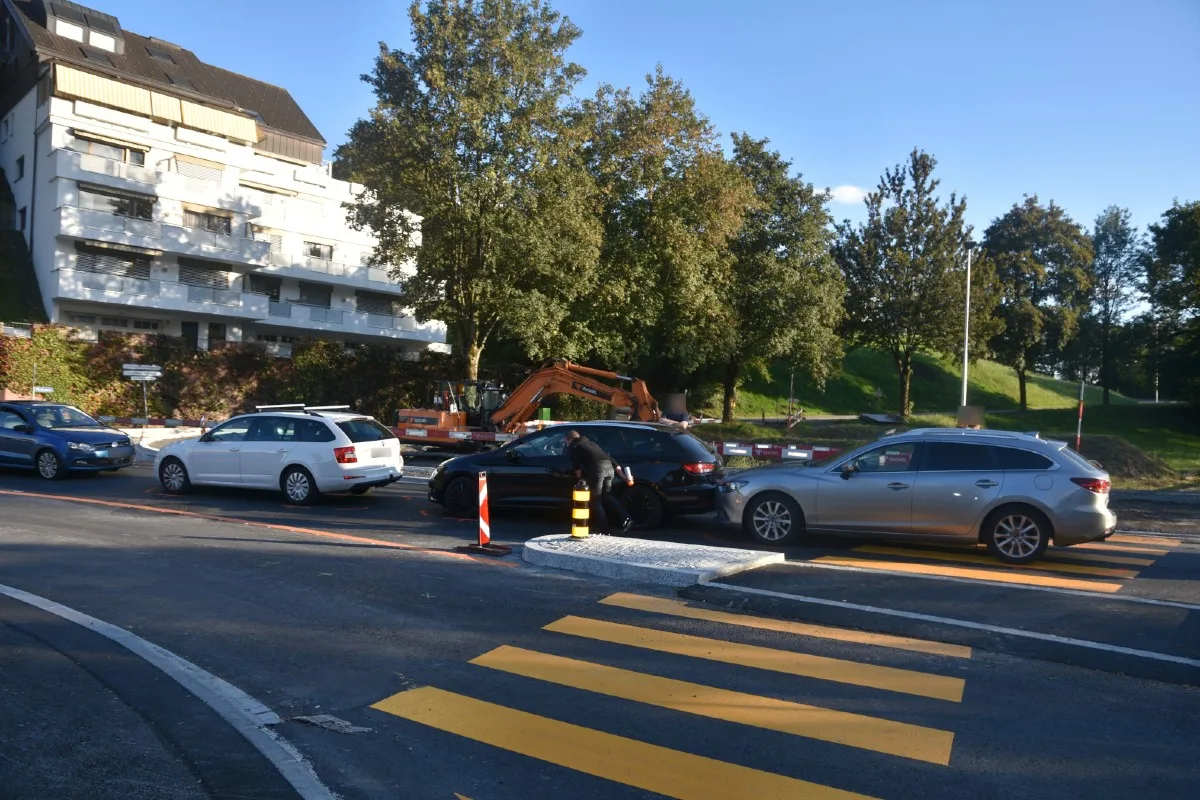 Unfall in Bendern FL - Eine Person verletzt