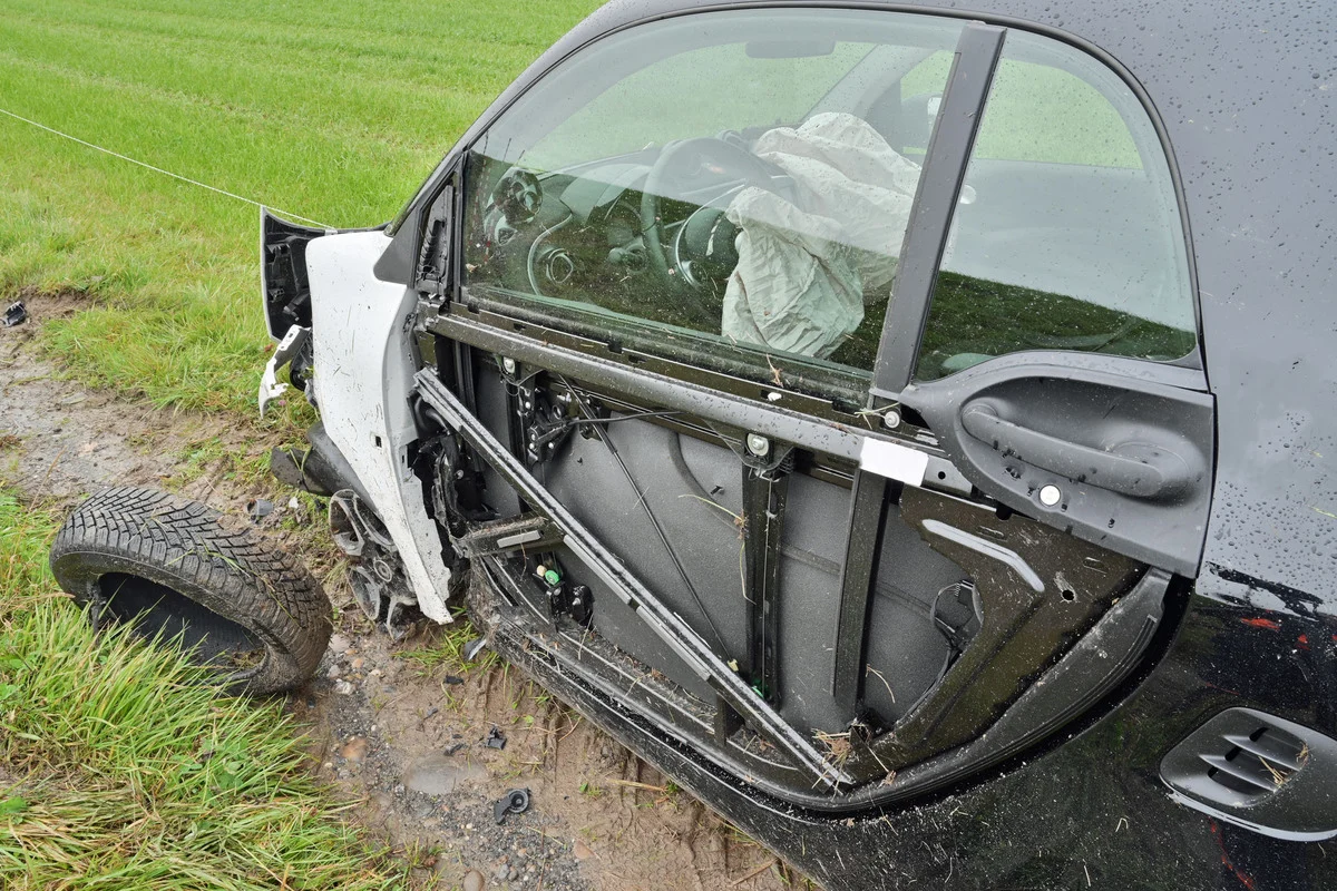 Emmen LU - Neuenkirchstrasse nach Unfall gesperrt