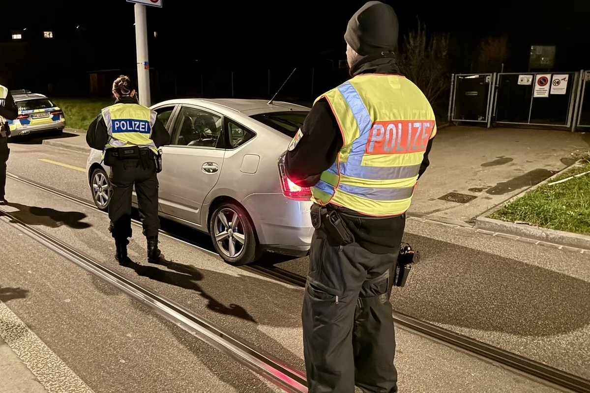 Grosskontrolle im Dreiländereck – zwei Festnahmen