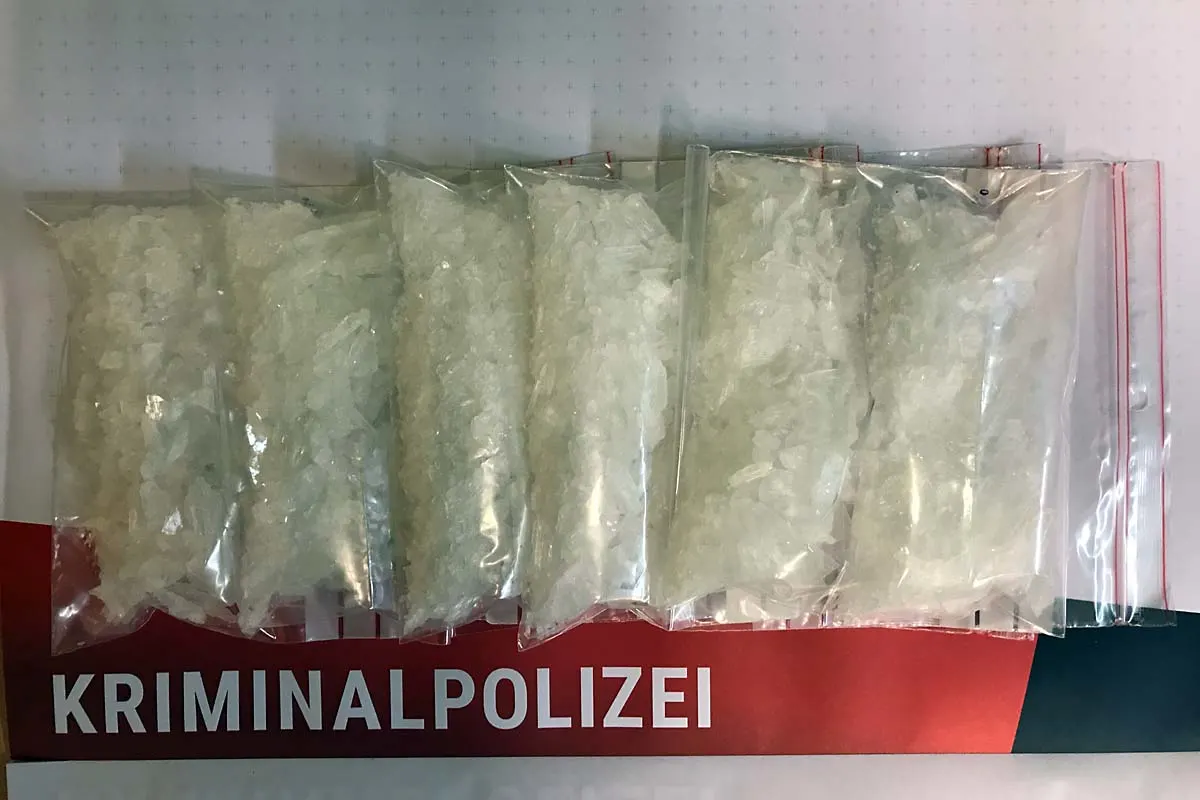 Ermittlungserfolg der Kriminalpolizei in Suhl - Methamphetamin im Wert von 60.000 Euro gefunden!