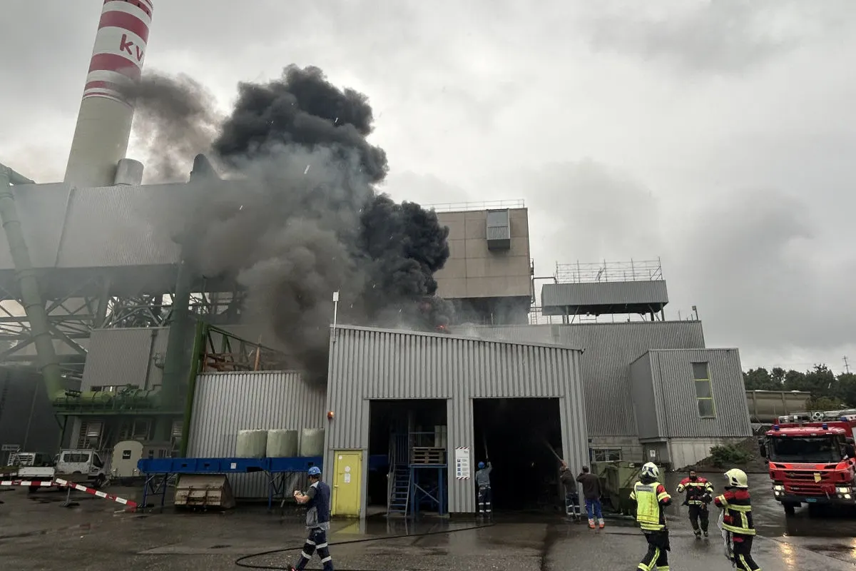 Buchs AG – Akku löst Brand in Kehrichtverbrennungsanlage aus